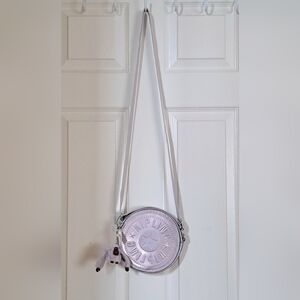 Kipling Fernanda Circle Metallic Crossbody Bag